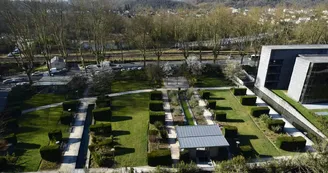 Jardins contemporains CG 64 - Pau - Vue aérienne