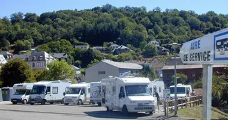Aire d'accueil de camping-cars de Bort les Orgues_1