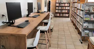 Bibliothèque Miramont - espace multimédia