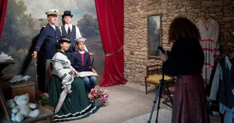 Le studio de photo retro
