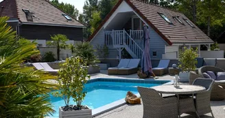 Les extérieurs de la villa