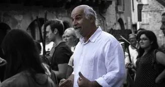 Visite guidée nocturne et contée de Najac avec Michel Galaret