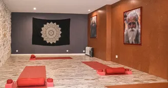 Maison Mirava-Détail Espace commun Lounge_Pratique du Yoga