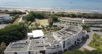 Vue aérienne mer
