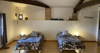 Le Repaire de la Reveuse -Chambre double - Saint Frajou - Comminges-Pyréénes Le Repaire de la Reveuse -Chambre double - Saint Frajou - Comminges-Pyréénes