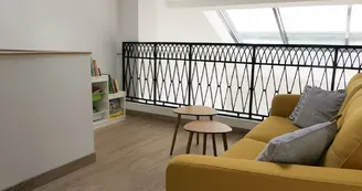 salon à l'étage