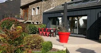 vue sur la terrasse