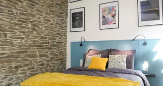 chambre 2 personnes à l'étage