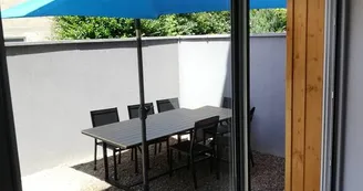 Gîte des 4 saisons : terrasse Gîte des 4 saisons : terrasse