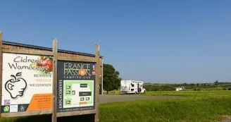 Aire de camping-car barbaise cidrerie de warnécourt Aire de camping-car barbaise cidrerie de warnécourt