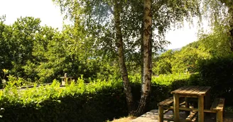 Terrasse gîte
