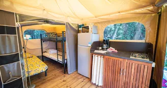 Cuisine tentes lodges