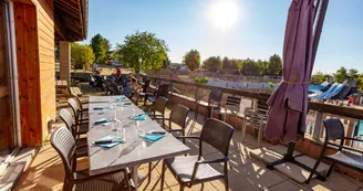 Terrasse restaurant l'Ephémère Terrasse restaurant l'Ephémère