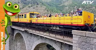 ATV-train-jaune-argeles ATV-train-jaune-argeles