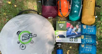 kit campeur camping fontpédrouse