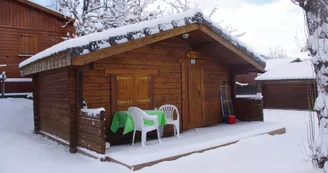 Campingz_El_Pailles_Chalet_Bleuet_Enneigé Campingz_El_Pailles_Chalet_Bleuet_Enneigé