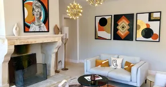 Hôtel Domaine de Valmouriane salon