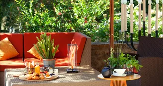 Mas de L'Amarine terrasse