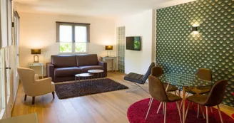Hotel l'Amandière salon
