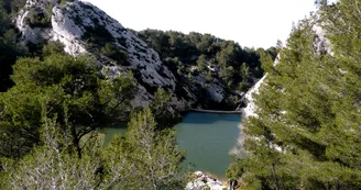 Lac du Peiroou à Saint-Rémy-de-Provence