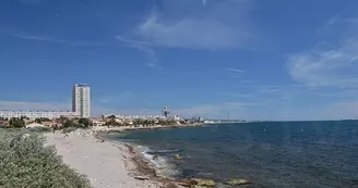 Plage de la Lèque et son parc paysager Plage de la Lèque et son parc paysager