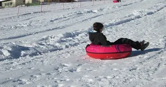 Snowtubing à Prénovel, Haut-Jura