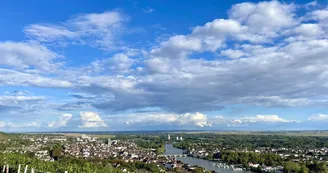 Joigny vue du Belvédère
