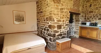 Coin chambre et cuisine