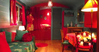 intérieur roulotte