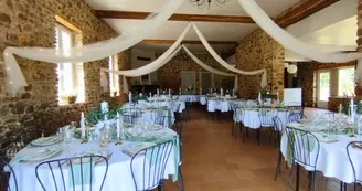 Gîte des Faucheries - Salle de réception 99 pers Gîte des Faucheries - Salle de réception 99 pers