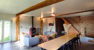 Gîte de La Coudraie - Salle de réception 40 pers Gîte de La Coudraie - Salle de réception 40 pers
