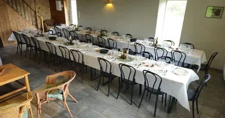 Gîte de La Coudraie - Salle de réception 40 personnes Gîte de La Coudraie - Salle de réception 40 personnes