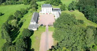 Domaine de Chapeau - Vue aérienne
