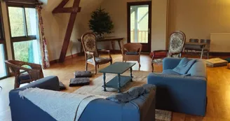 Gîte des Belmondières - Salon 