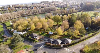 Le camping vu du ciel