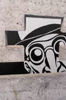 Mur peint "Réalité, Sortie de Secours"