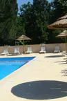 Aire de service/accueil camping-car au camping le Chassezac