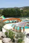 Aire de service/accueil camping-car au camping du Cros d'Auzon