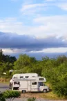 Aire de camping-car la Ferme Théâtre à Lablachère