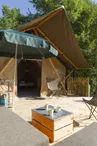 Huttopia Sud Ardèche - Tente Trappeur