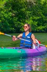 Canoë - Kayak de Châmes à St Martin d'Ardèche - 24 km / 1 jour avec Acqua Bateaux