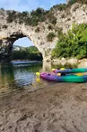 Canoë - Kayak de Vallon à Chames - 6 km avec Acqua Bateaux
