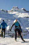 Skating et ski de fond classique à l'Espace Somport