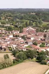 Village Amou vu du ciel