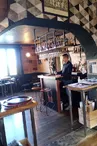 Salle de bar des Cols de Bagot