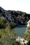 Lac du Peiroou à Saint-Rémy-de-Provence