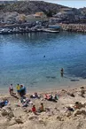 Plage du port des Goudes Marseille