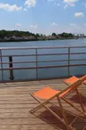 Terrasse sur la Saône