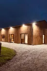 salle de réception extérieur nuit